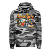 Slate Camo teacher fuel Premium Hoodie - Zillion Design Studio