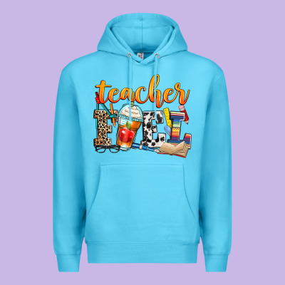 Teacher Fuel Premium Hoodie Designed By Zillion Design Studio