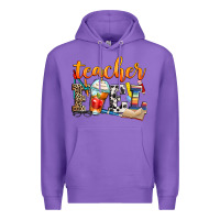 Purple teacher fuel Premium Hoodie - Zillion Design Studio