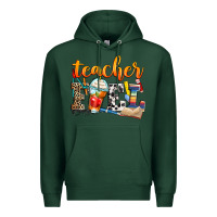 Sports Green teacher fuel Premium Hoodie - Zillion Design Studio
