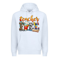 White teacher fuel Premium Hoodie - Zillion Design Studio