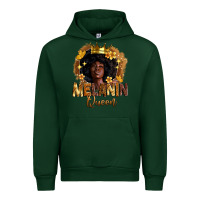 Forest Green melanin queen Urban Hoodie - Zillion Design Studio