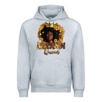 Heather Grey melanin queen Urban Hoodie - Zillion Design Studio