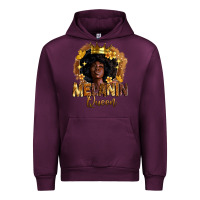 Mauve Wine melanin queen Urban Hoodie - Zillion Design Studio