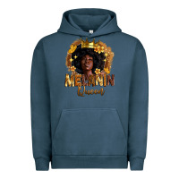 Pigment Midnight Navy melanin queen Urban Hoodie - Zillion Design Studio