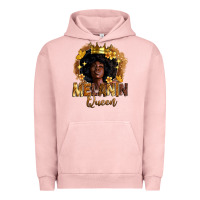 Pigment Salmon melanin queen Urban Hoodie - Zillion Design Studio