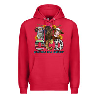 Cardinal ocd obsessive cow disorder Premium Hoodie - Zillion Design Studio