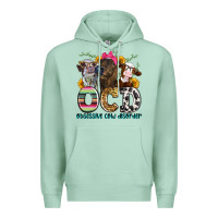 Seafoam ocd obsessive cow disorder Premium Hoodie - Zillion Design Studio