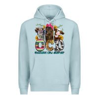 Blue Mist ocd obsessive cow disorder Premium Hoodie - Zillion Design Studio