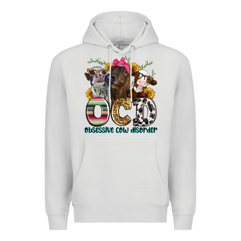 Ocd Obsessive Cow Disorder Premium Hoodie by Zillion Design Studio | Teevron