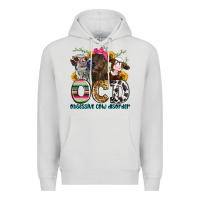 Dove Grey ocd obsessive cow disorder Premium Hoodie - Zillion Design Studio