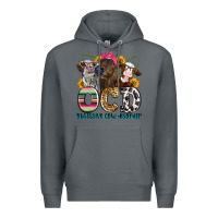 Rock ocd obsessive cow disorder Premium Hoodie - Zillion Design Studio
