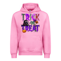 Fuchsia Pink Trick or Treat Urban Hoodie - texasbilliewilder