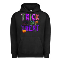 Pigment Black Trick or Treat Urban Hoodie - texasbilliewilder