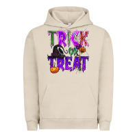 Pigment French Oak Trick or Treat Urban Hoodie - texasbilliewilder