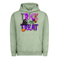 Pigment Oil Green Trick or Treat Urban Hoodie - texasbilliewilder