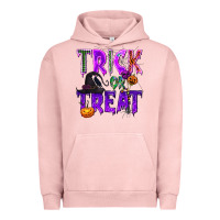 Pigment Salmon Trick or Treat Urban Hoodie - texasbilliewilder
