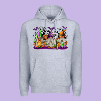 Halloween Gnomes Premium Hoodie Designed By Texasbilliewilder