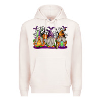 Pale Pink Halloween Gnomes Premium Hoodie - texasbilliewilder