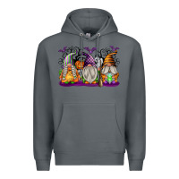 Rock Halloween Gnomes Premium Hoodie - texasbilliewilder