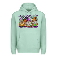 Seafoam Halloween Gnomes Premium Hoodie - texasbilliewilder