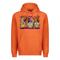 Carrot Halloween Gnomes Premium Hoodie - texasbilliewilder