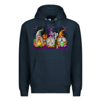 Navy Halloween Gnomes Premium Hoodie - texasbilliewilder