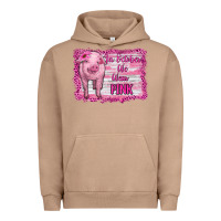 Pigment Burro in october we wear pink pig Urban Hoodie - RanaPortraitStore