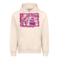 Sandshell in october we wear pink pig Urban Hoodie - RanaPortraitStore