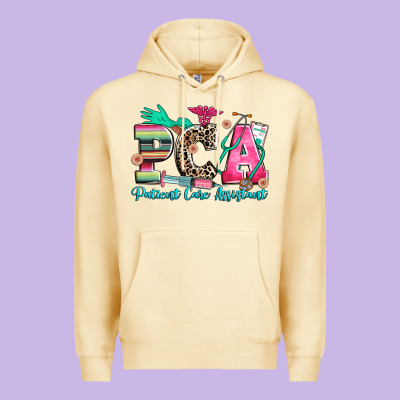 Pca Patient Care Assistant Premium Hoodie Designed By Zillion Design Studio