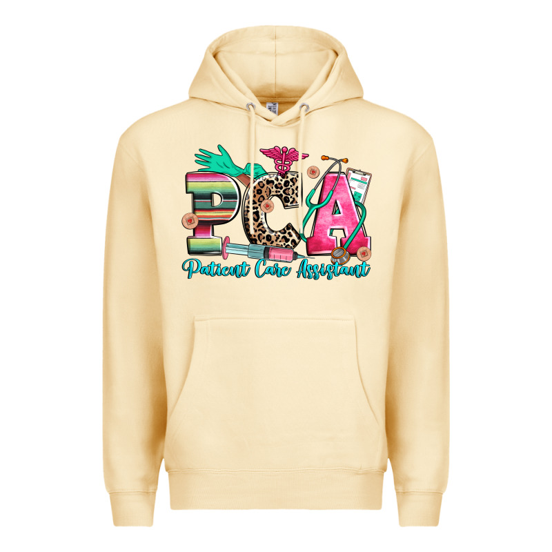 Pca Patient Care Assistant Premium Hoodie by Zillion Design Studio | Teevron