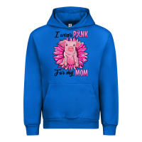 Cobalt i wear pink for my mom pig Urban Hoodie - RanaPortraitStore