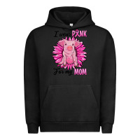 Pigment Black i wear pink for my mom pig Urban Hoodie - RanaPortraitStore