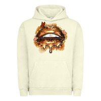 Pigment Pistachio melanin lips Urban Hoodie - Zillion Design Studio