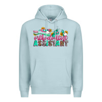 Blue Mist orthodontist assistant Premium Hoodie - Zillion Design Studio