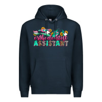 Navy orthodontist assistant Premium Hoodie - Zillion Design Studio