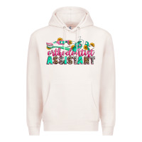 Pale Pink orthodontist assistant Premium Hoodie - Zillion Design Studio