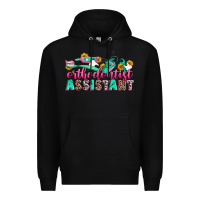 Black orthodontist assistant Premium Hoodie - Zillion Design Studio