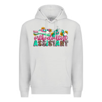 Dove Grey orthodontist assistant Premium Hoodie - Zillion Design Studio