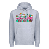 Heather Grey orthodontist assistant Premium Hoodie - Zillion Design Studio