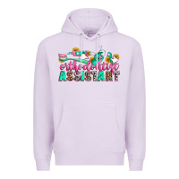 Lilac orthodontist assistant Premium Hoodie - Zillion Design Studio