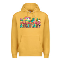Mustard orthodontist assistant Premium Hoodie - Zillion Design Studio