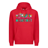 Red orthodontist assistant Premium Hoodie - Zillion Design Studio