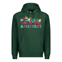 Sports Green orthodontist assistant Premium Hoodie - Zillion Design Studio