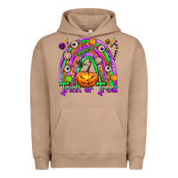 Pigment Burro Trick or Treat Halloween Rainbow Urban Hoodie - texasbilliewilder