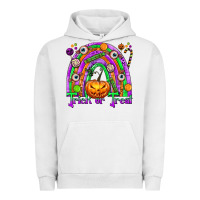 Pigment Lunar Rock Trick or Treat Halloween Rainbow Urban Hoodie - texasbilliewilder