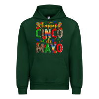 Forest Green happy cinco de mayo Urban Hoodie - Zillion Design Studio
