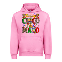 Fuchsia Pink happy cinco de mayo Urban Hoodie - Zillion Design Studio