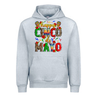 Heather Grey happy cinco de mayo Urban Hoodie - Zillion Design Studio