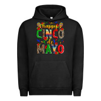 Pigment Black happy cinco de mayo Urban Hoodie - Zillion Design Studio
